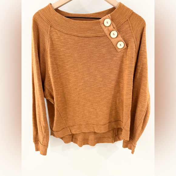 We The Free Don’t Forget Me Cedar Knit Top Size XS - Picture 4 of 6
